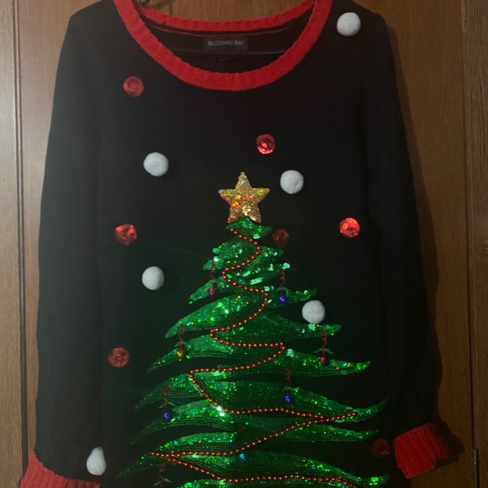 Christmas sweater dress